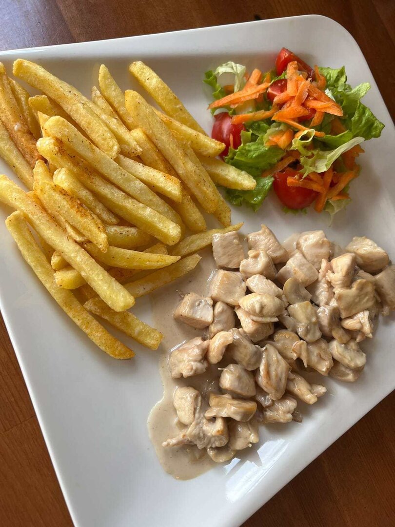 Kremalı Mantarlı Tavuk